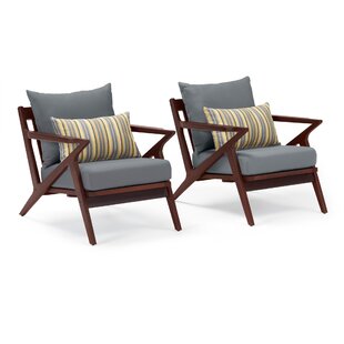 Chaya Patio Chair with Sunbrella Cushions & Reviews | AllModern